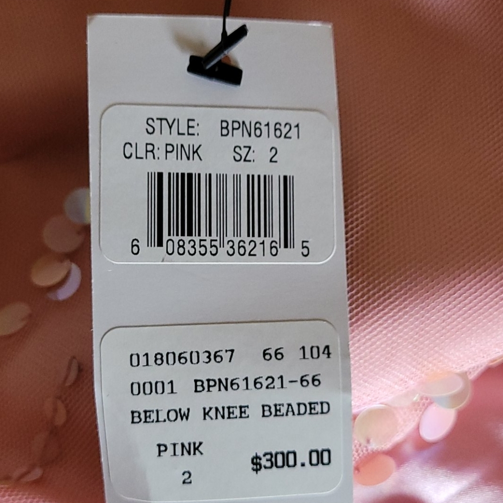 BCBGMAXAZRIA Pink Dress With Sequins - Picture 6 of 8